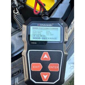 12V Car Battery Tester, 100-2000 CCA Load Tester Automotive